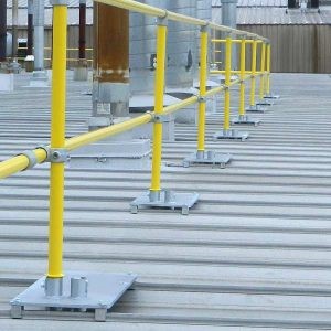 Metal Roof Safety Railing