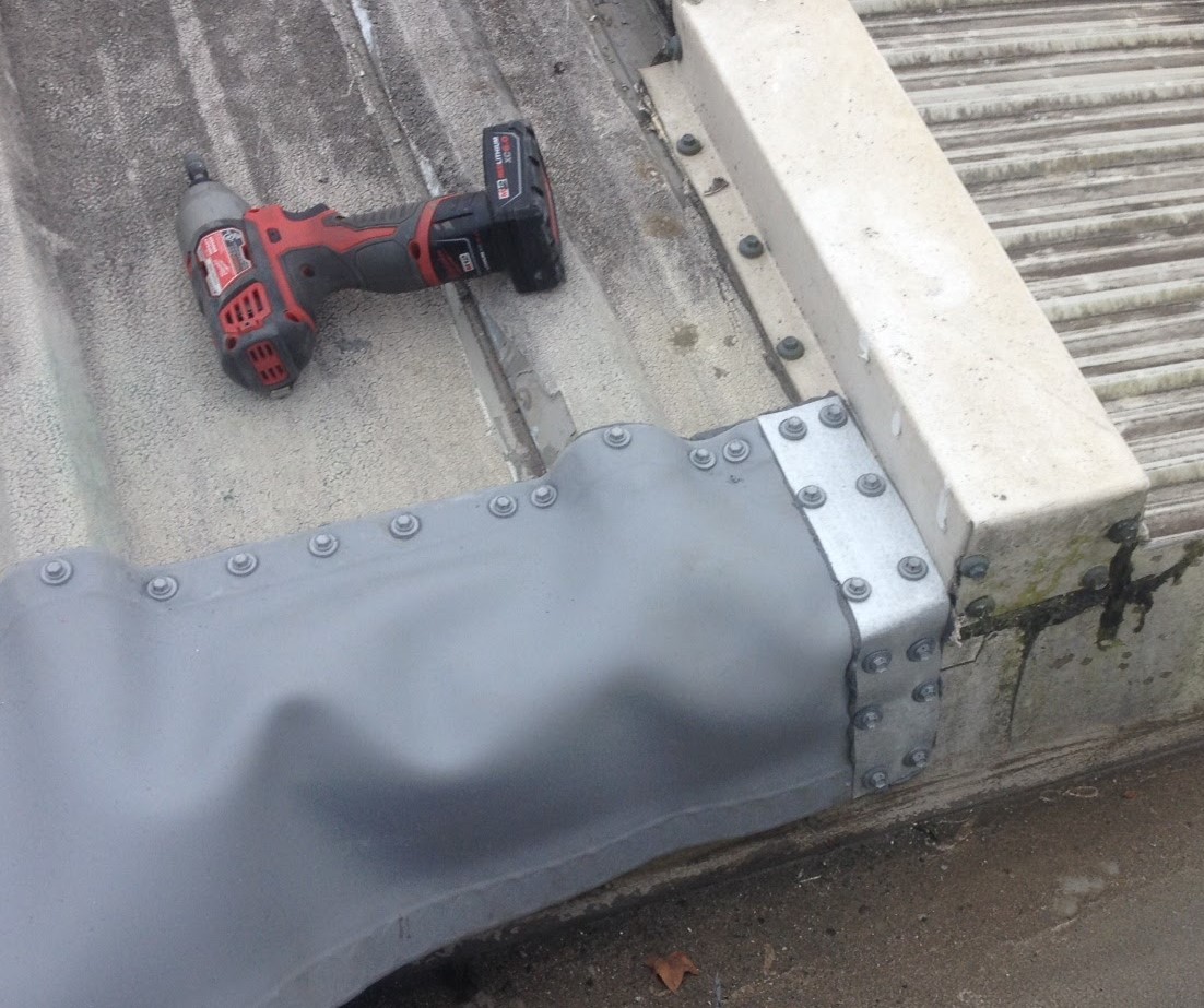 Repaired Internal Gutters on Commercial Building Repaired Internal Gutters on Commercial Building