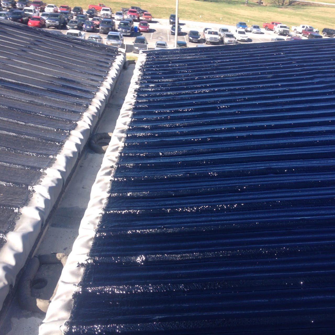 Sealed Metal Roof Gutters