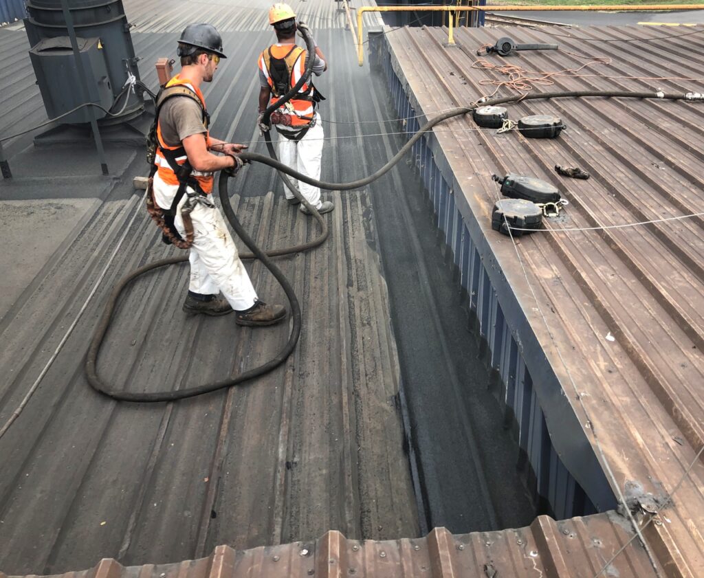Sealed_roof_valley Sealed Commercial Roof Valley