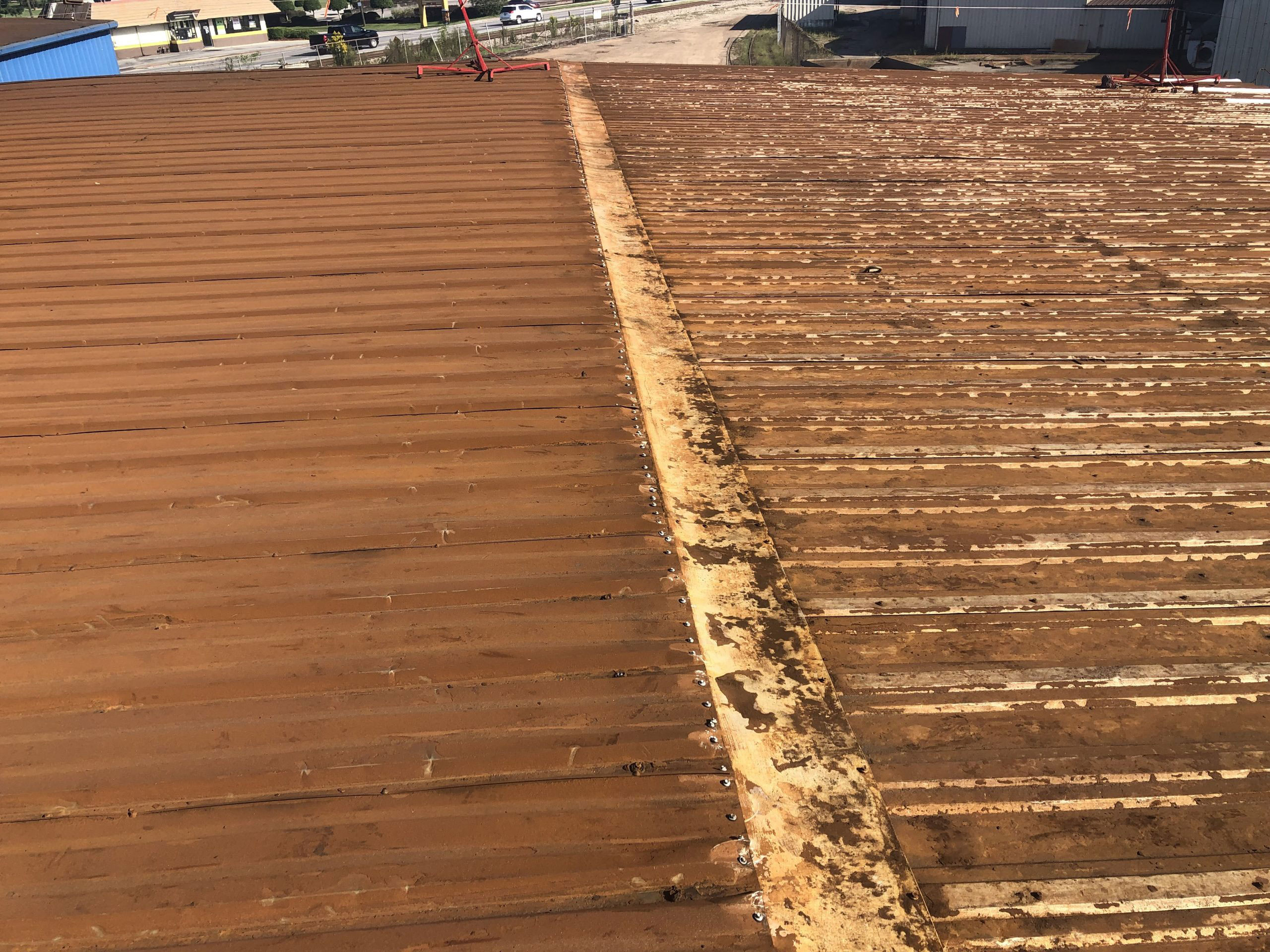 Extremely Rusted Roof