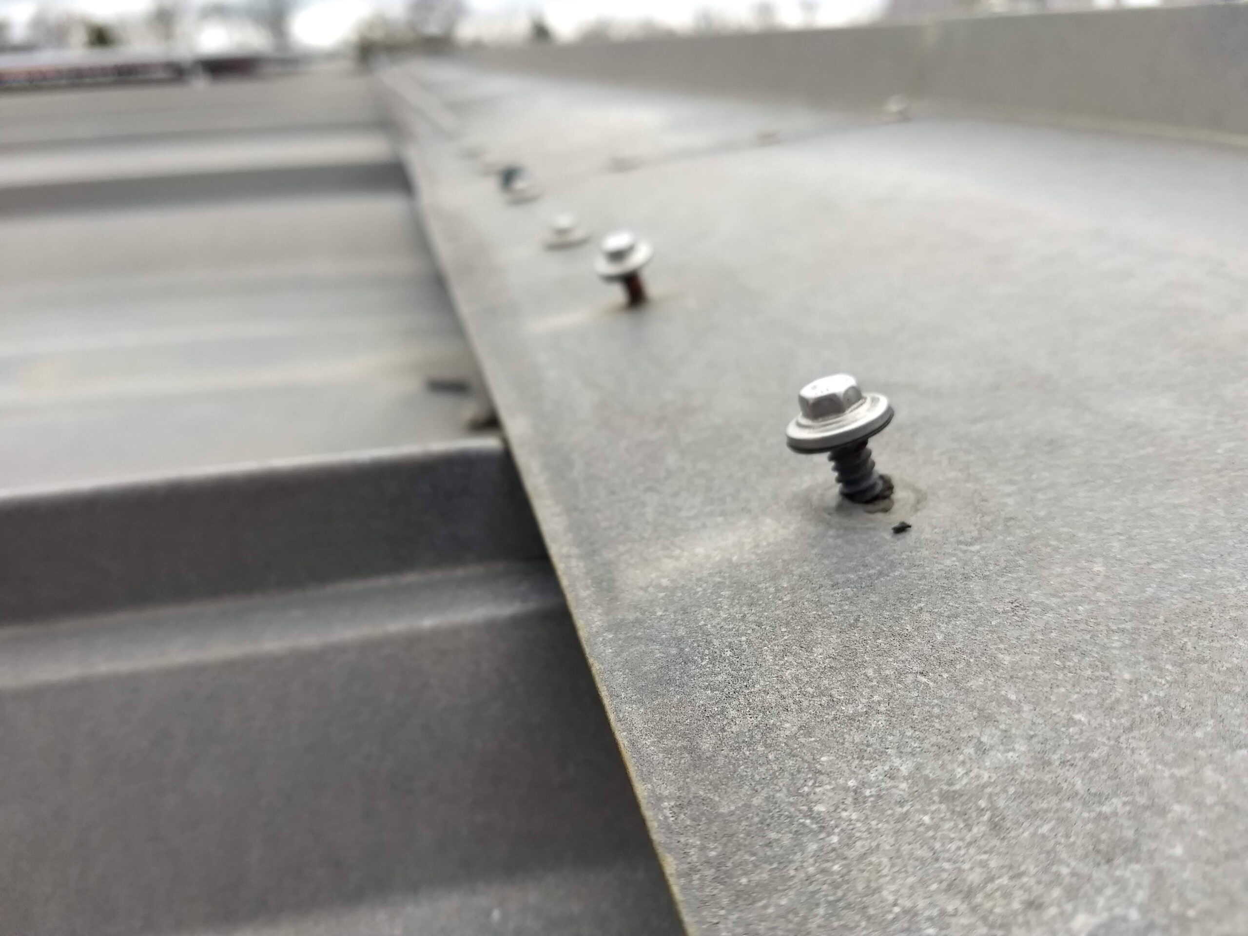 Metal Roof Fastener Backout Metal Roof Fastener Backout