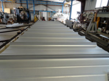 Roof Panels Mounted on Purlins