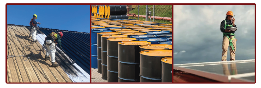 Industrial Roof Restoration - Liquid-Applied Membrane System